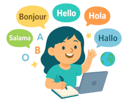 Multilingual illustration